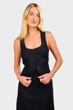 Load image into Gallery viewer, Stanze Vest - Black