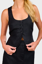 Load image into Gallery viewer, Stanze Vest - Black