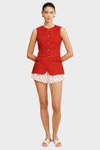 Load image into Gallery viewer, Matilda Gilet - Red