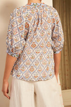 Load image into Gallery viewer, Lena Blouse - Campanilla Iris