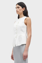 Load image into Gallery viewer, Saruma Vest 14635 - Egret