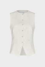 Load image into Gallery viewer, Saruma Vest 14635 - Egret