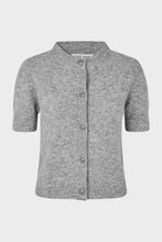 Load image into Gallery viewer, Sanoura SS Cardigan - Grey Melange