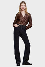 Load image into Gallery viewer, The Leather Timeless Jacket - Cedar