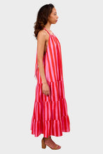 Load image into Gallery viewer, Julia Dress - Bubblegum Stripe