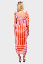 Load image into Gallery viewer, Palma Dress - Raspberry Stripe