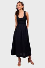Load image into Gallery viewer, Matera Midi Dress - Black