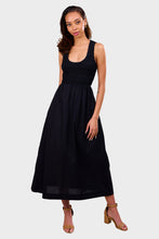 Load image into Gallery viewer, Matera Midi Dress - Black