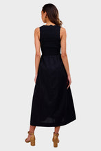 Load image into Gallery viewer, Matera Midi Dress - Black