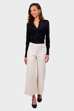 Load image into Gallery viewer, Le Crop Palazzo Trouser - Bone