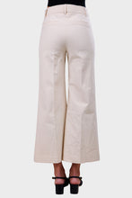 Load image into Gallery viewer, Le Crop Palazzo Trouser - Bone