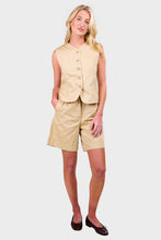 Load image into Gallery viewer, Delfina Vest - Bleached Sand