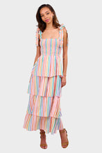 Load image into Gallery viewer, Zazie Dress - Rainbow Stripe