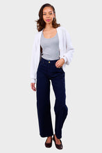 Load image into Gallery viewer, Camilo Classic Rib Top - Medium Grey Melange