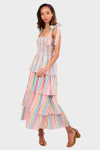 Load image into Gallery viewer, Zazie Dress - Rainbow Stripe