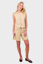 Load image into Gallery viewer, Delfina Vest - Bleached Sand