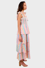 Load image into Gallery viewer, Zazie Dress - Rainbow Stripe