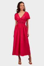 Load image into Gallery viewer, Teatro Midi Dress - Crimson