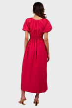 Load image into Gallery viewer, Teatro Midi Dress - Crimson