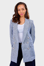 Load image into Gallery viewer, Lee Jacket - Blue Stripe