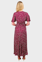 Load image into Gallery viewer, Marta Dress - Busy Lizzie Wineberry