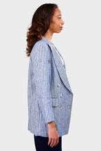 Load image into Gallery viewer, Lee Jacket - Blue Stripe