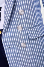 Load image into Gallery viewer, Lee Jacket - Blue Stripe