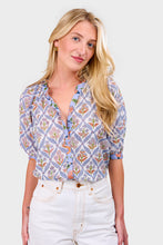 Load image into Gallery viewer, Lena Blouse - Campanilla Iris