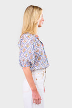 Load image into Gallery viewer, Lena Blouse - Campanilla Iris
