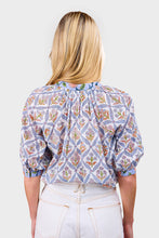 Load image into Gallery viewer, Lena Blouse - Campanilla Iris