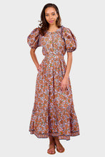 Load image into Gallery viewer, Karena Ankle Dress - Asilah Print