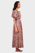 Load image into Gallery viewer, Karena Ankle Dress - Asilah Print