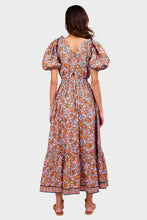 Load image into Gallery viewer, Karena Ankle Dress - Asilah Print