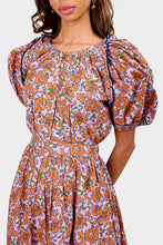 Load image into Gallery viewer, Karena Ankle Dress - Asilah Print