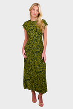 Load image into Gallery viewer, Rochella Midi Dress - Selcetta Paisley Green
