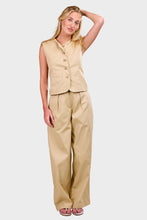 Load image into Gallery viewer, Delfina Vest - Bleached Sand