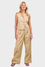 Load image into Gallery viewer, Delfina Vest - Bleached Sand