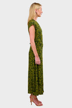 Load image into Gallery viewer, Rochella Midi Dress - Selcetta Paisley Green