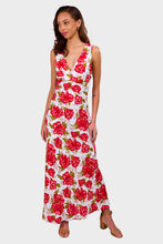 Load image into Gallery viewer, Acacia Maxi Dress - Isadora Floral Red