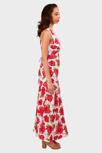 Load image into Gallery viewer, Acacia Maxi Dress - Isadora Floral Red
