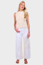 Load image into Gallery viewer, Devon Crop Rework Jean - White Light