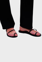 Load image into Gallery viewer, Eleftheria Sandal - Black
