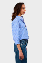 Load image into Gallery viewer, Ryan Shirt - Miller Stripe Bright Blue