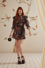 Load image into Gallery viewer, Jujus Garden Black Mini Dress