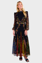 Load image into Gallery viewer, Jacqui-B Dress - Boteh Vines Placement