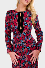 Load image into Gallery viewer, Jinx-C Dress - Follium Rouge/Black