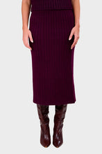 Load image into Gallery viewer, Pia Tube Skirt - Bordeaux