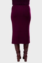 Load image into Gallery viewer, Pia Tube Skirt - Bordeaux