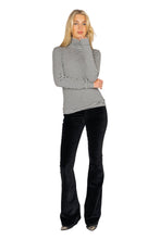 Load image into Gallery viewer, Le High Flare Velveteen - Black