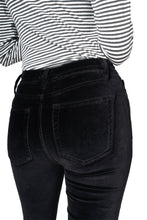 Load image into Gallery viewer, Le High Flare Velveteen - Black